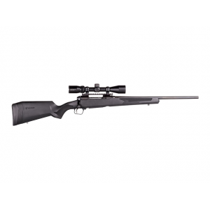 SAVAGE Arms 110 Apex Hunter Xp Bolt Action Rifle 300 Winchester Magnum 24" Black Barrel Black Frame Black Field Stock With Vortex Crossfire Ii Scope