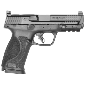 Smith & Wesson M&P9 M2.0 Optics Ready 9mm Luger Pistol 4.25" Barrel 17+1 Round Armornite Slide Black Grip Matte Black Frame