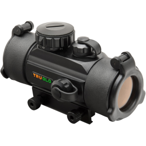 TRUGLO Red Dot Sight 30mm Tube 1x 5 MOA Dot with Integral Weaver Base Matte Black