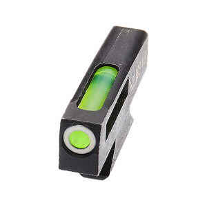 HIVIZ LITEWAVE H3 Front Night Sight for S&W K, L, N Frame Revolvers with DX Interchangeable Front Sight Green - Hiviz