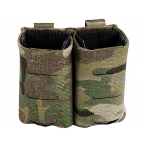 POINT BLANK DUTY GEAR Origin Alpha Series Double Pistol Magazine Pouch Nylon Multicam