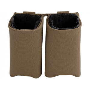 POINT BLANK DUTY GEAR Origin MOD-01 Double Pistol Magazine Pouch Nylon Coyote Brown