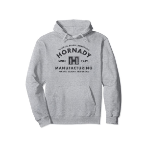 Hornady Men's MFG Hoodie Gray 2XL - Hornady