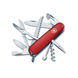Victorinox Swiss Army Huntsman Pocket Knife 15 Function Stainless Steel Blade Polymer Handle Red - Victorinox Swiss Army