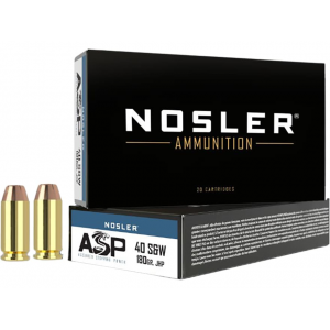 ler ASP 10mm Auto 180 Grain Jacketed Hollow Point Box Of 50 Ammo