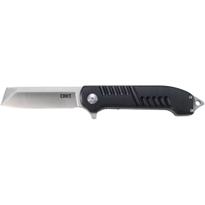 CRKT Razel GT Assisted Opening Pocket Knife 3.02" Tanto Point 8Cr13MoV Satin Blade Aluminum Handle Black