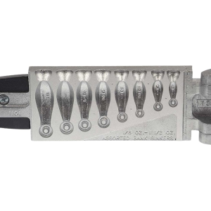Do It Molds Bank Sinker Mold 1/8, 1/4, 3/8, 1/2, 3/4, 7/8, 1, 1 1/2 oz - Do-It Molds