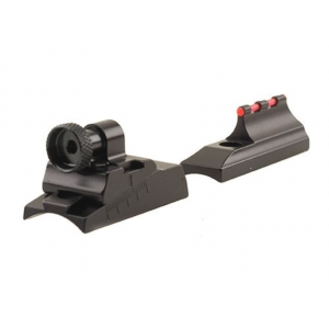 Williams WGRS-Optima Guide Receiver Peep Sight Set with Front Fire Sight Aluminum Black - Williams