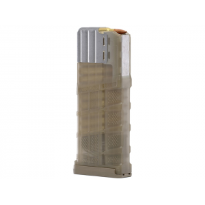 Lancer Systems L7 AWM Advanced Warfighter Magazine LR-308, SR-25 308 Winchester 25-Round Polymer Translucent Flat Dark Earth - Lancer Systems