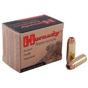 HORNADY Custom 50 Action Express Ammo 300 Grain Jacketed Hollow Point Box Of 20