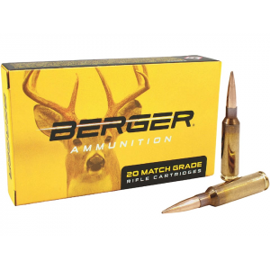 ger Match Grade 6.5 Creedmoor 140 Grain Berger Elite Hunter Jacketed Hollow Point Box Of 20 Ammo