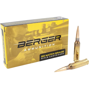 Berger Match Grade 6.5 Creedmoor Ammo 140 Grain Berger Hybrid Target Jacketed Hollow Point Box Of 20 ger Match Grade 6.5 Creedmoor 140 Grain Berger Hybrid Target Jacketed Hollow Point Box Of 20 Ammo
