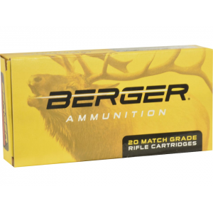 ger Match Grade 308 Winchester 185 Grain Berger Classic Hunter Jacketed Hollow Point Box Of 20 Ammo