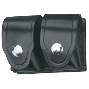 Gould & Goodrich B162 Speedloader Pouch Colt King Cobra, Python, Trooper, Ruger GP100, Security Six, S&W 10, 13, 19, 64, 65, 66, 586, 686 Leather Black - Gould & Goodrich