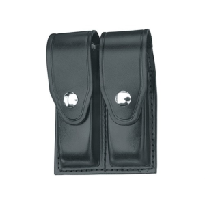 Gould & Goodrich B627 Double Magazine Pouch 1911 Government, Commander, Officer, Beretta 92 Compact Leather Black - Gould & Goodrich