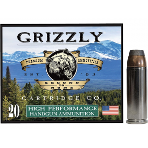 zzly Cartridge High Performance Handgun 45 Colt (Long Colt) P 300 Grain Bonded Flat Nose Box Of 20 Ammo