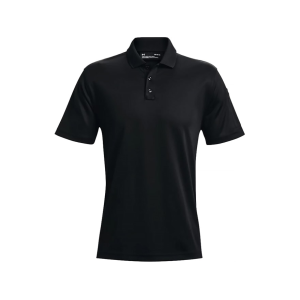 UNDER ARMOUR Men's Tac Performance 2.0 Short Sleeve Polo Shirt Black 2XL