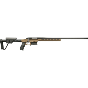 Bergara MgLITE Bolt Action Rifle 308 Winchester 22" Carbon Fiber Threaded Barrel Black Frame Burnt Bronze Folding Stock
