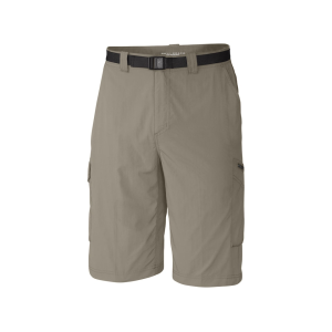 COLUMBIA Men's Silver Ridge Cargo Shorts Nylon Tusk 34