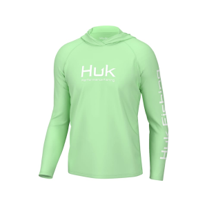 Huk Men's Vented Pursuit Hoodie Patina 2XL - Huk