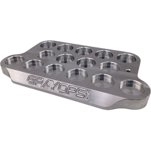 Gray Ops CNC Reloading Hornady OAL and Comparator Block - Gray Ops Cnc