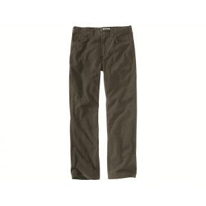 CARHARTT Men's Rugged Flex Canvas 5 Pocket Pants Moss 34X34