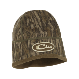 Drake Mens MST Windstopper Beanie Mossy Oak Bottomland