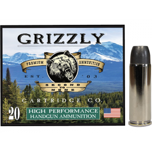 zzly Cartridge Bear Load 45 Colt (Long Colt) P 335 Grain Lead Long Wide Nose Gas Check Box Of 20 Ammo