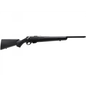 TIKKA T1x Bolt Action Rifle 22 Long Rifle 16" Matte Threaded Barrel Black Frame Black Field Stock