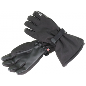 CLAM Men's IceArmor Extreme Insulated Fishing Gloves Black Medium
