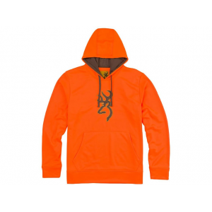 Browning Men's Tech Logo Hoodie Blaze Medium