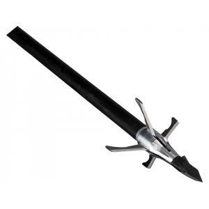 GRIM REAPER BROADHEADS Grim Reaper Razortip Mini-Mag RT 4-Blade Mechanical Broadhead 125 Grain Stainless Steel 3PK