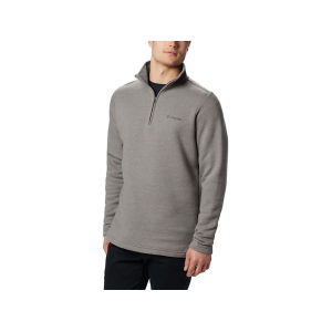 Columbia Men's Great Hart Mountain III Half Zip Sweater Boulder Heather Medium - Columbia