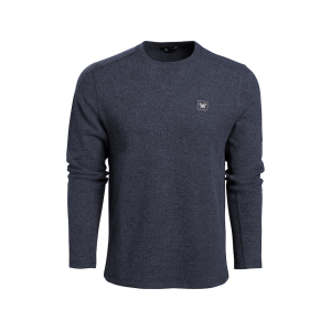 VORTEX OPTICS Men's Front Country Thermal Long Sleeve Crew Neck Shirt Navy Medium