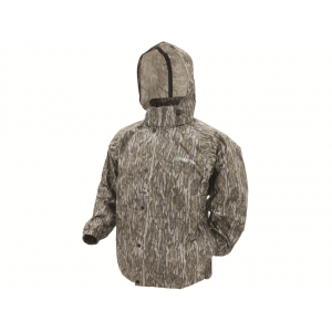 Frogg Toggs Men's Pro Action Rain Jacket Mossy Oak Bottomland XL