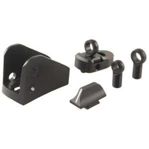 XS Tactical Shotgun Sight Set Remington 870, 1100, 11-87 Steel Matte White Stripe Front, Winged Rear - Xs Sight Systems