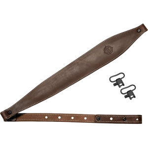 CrossBreed Holsters Tracker Leather Rifle Sling with Sling Swivel Brown
