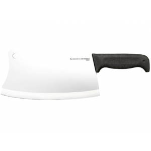 Cold Steel Commercial Series Cleaver 9" 4116 Stainless Steel Blade Kray-Ex Handle Black - Cold Steel