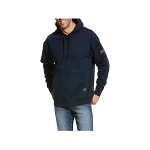 Ariat Men's Rebar Workman Hoodie Navy Medium - Ariat