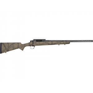 PROOF Research Glacier Ti Bolt Action Rifle 7mm Prc 24" Carbon Fiber Threaded Barrel Black Frame Tactical Flat Dark Earth Field Stock