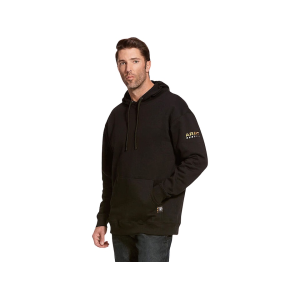 ARIAT Men's Rebar Workman Hoodie Black Large