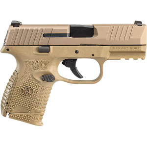 FN 509 Compact 9mm Luger Pistol 3.7" Barrel 15+1-round Flat Dark Earth