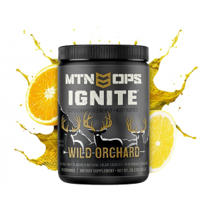 MTN OPS Ignite Energy Drink Powder Wild Orchard 45 Servings