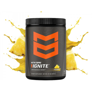 MTN OPS Ignite Energy Drink Powder Pineapple 45 Servings