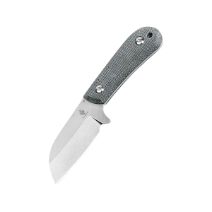 Kizer Deckhand Fixed Blade Knife 2.94" Sheepsfoot D2 Satin Blade Micarta Handle Gray - Kizer