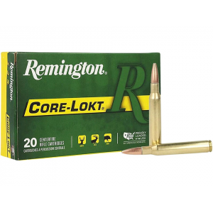 ington Core-Lokt 280 Remington 140 Grain Jacketed Soft Point Box Of 20 Ammo