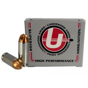 UNDERWOOD Xtreme Hunter 10mm Auto Ammo 150 Grain Lehigh Xtreme Defense Fluted Lead Free Box Of 20 816874022853 308650