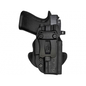 COMP-TAC Dual Concealment IWB Holster Left Hand Glock 43, 43X Kydex Black