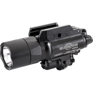 Surefire X400T Turbo Weapon Light with Red Laser for Picatinny Rail Black