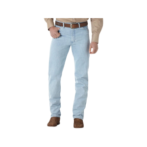 Wrangler Men's Cowboy Cut  Original Jeans Bleach 42X34 - Wrangler